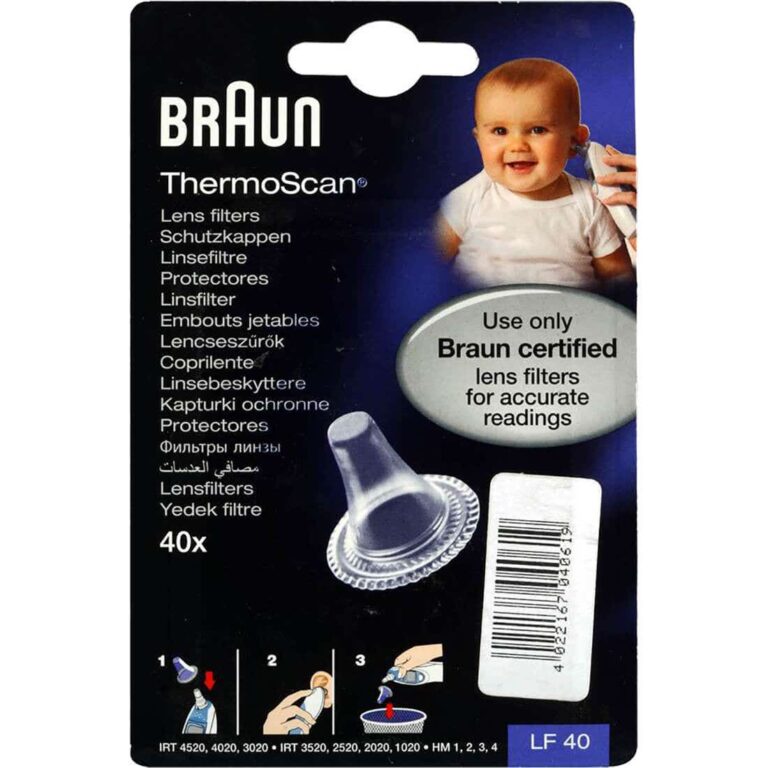 Braun Thermoscan Cover Caps 40 pcs - Precision & Hygiene for Your Ear Thermometer - Image 2