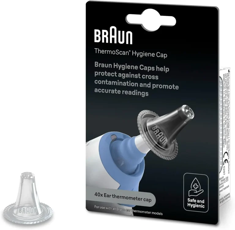 Braun Thermoscan Cover Caps 40 pcs - Precision & Hygiene for Your Ear Thermometer - Image 1