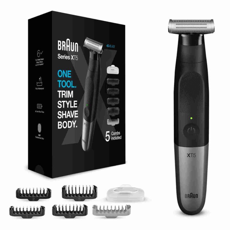 Braun XT5 Face & Body Shaver and Trimmer with 5 Combs - Image 1