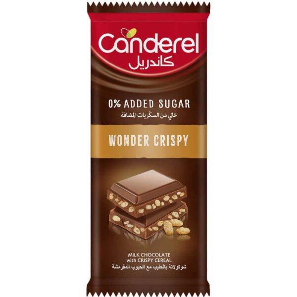Canderel Crispy Chocolate No Added Sugar 100 Gm - Image 1