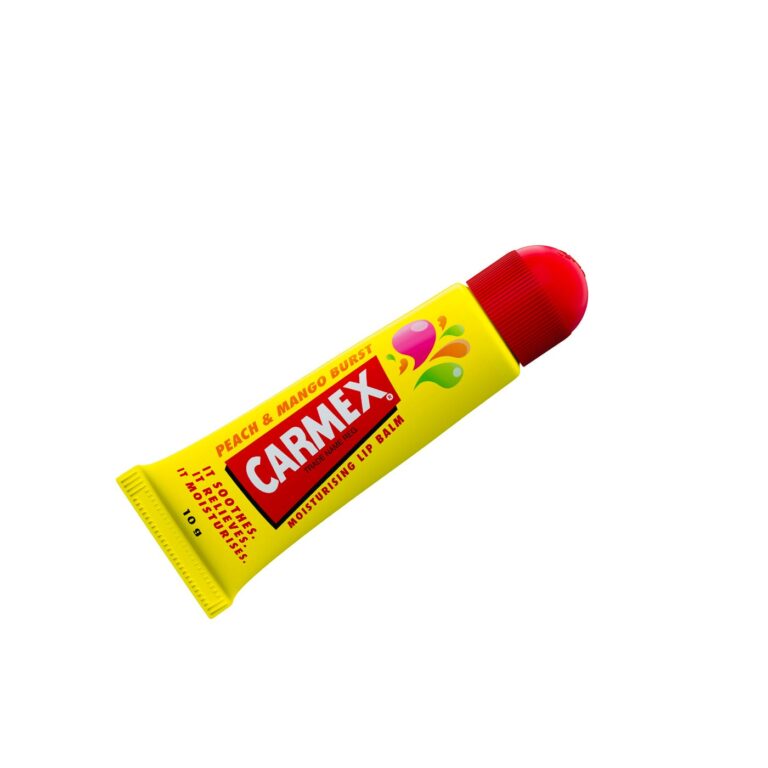 Carmex Peach & Mango Lip Balm In Tube 10 Gm - Image 1