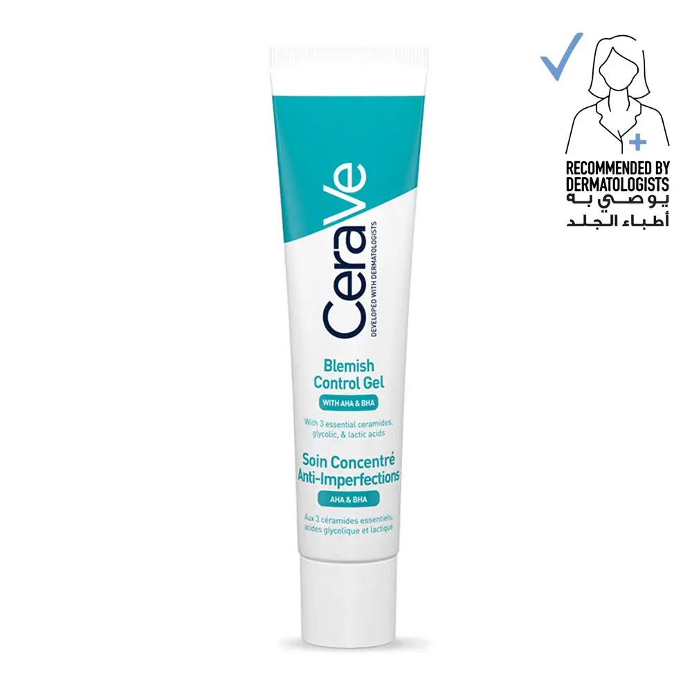 cerave-blemish-control-gel-with-aha-amp-bha-40ml-0qjpg.webp CeraVe Blemish Control Gel Facial Moisturiser for Acne & Blemishes 40 ml - Image 1