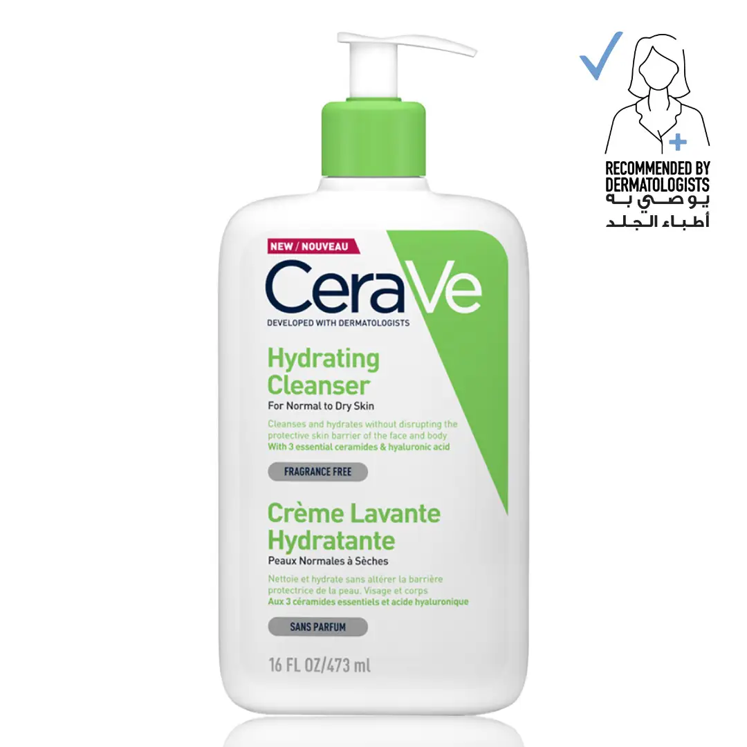 cerave-hydrating-cleanser-cream-473ml-0ujpg.webp Cerave Hydrating Cleanser for Normal to Dry Skin - 473 ml - Image 1