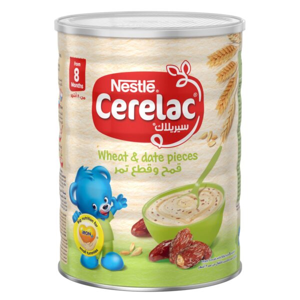 Cerelac Baby Cereal Wheat & Date Pieces 1000 gm - For Healthy Growth & Delicious Taste - Image 2