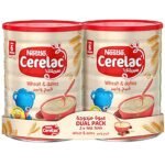 Cerelac Wheat & Dates Family Pack - Economical Bundle (2 x 1000g)