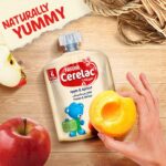 Cerelac Apple & Apricot Puree Pouch - 90g (6+ Months) - Image 6