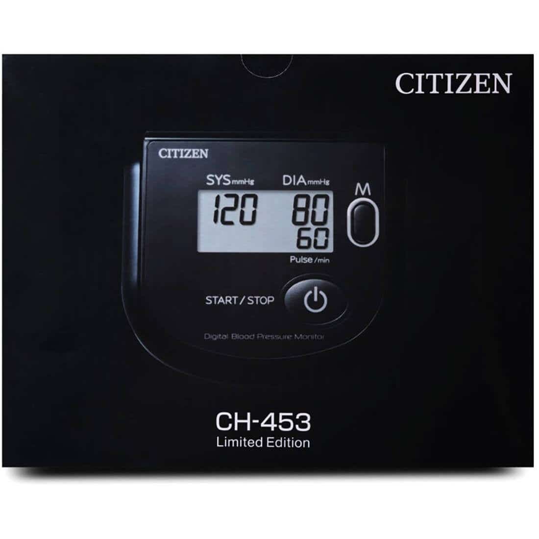 citizen-blood-pressure-monitor-ch453-bcn-00_1.jpg Citizen Blood Pressure Monitor CH453 BCN - Quiet Accuracy for Reliable Results - Image 1