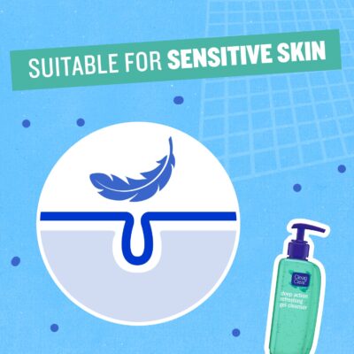 Clean & Clear Deep Action Refreshing Gel Cleanser 150ml