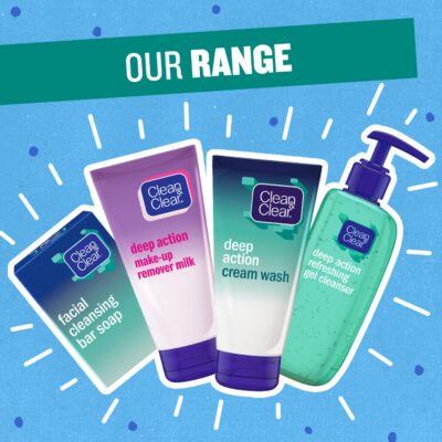 Clean & Clear Deep Action Refreshing Gel Cleanser 150ml