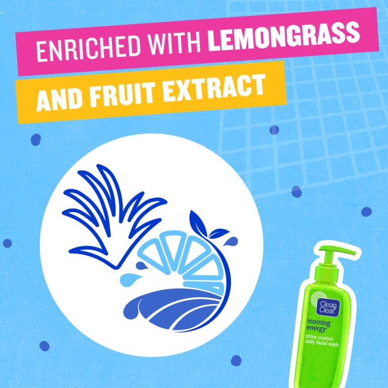Clean&Clear Shin Control Daily Facial Wash Lemongrass 150 ml - Image 3