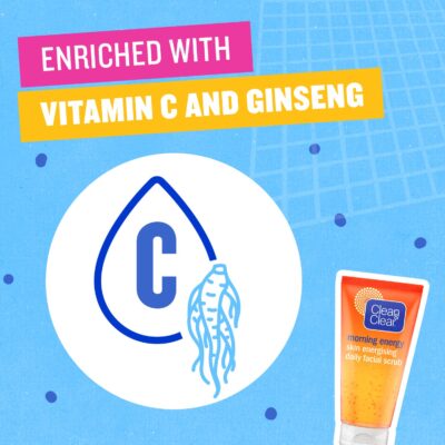 Clean & Clear Face Scrub Skin Energising 150ml