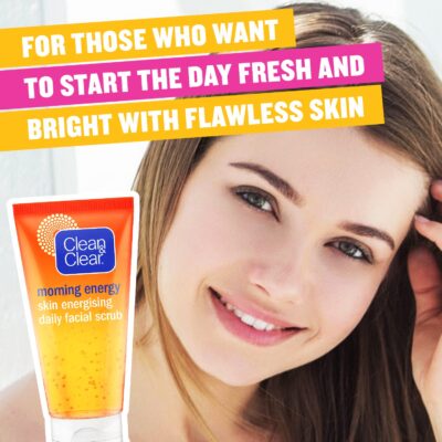 Clean & Clear Face Scrub Skin Energising 150ml