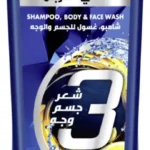 Clear Active Fresh 3-in-1 Shampoo, Face & Body Wash for Men 400ml