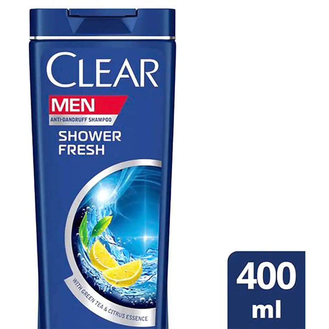 clear-shampoo-shower-fresh-400-ml_1.webp Clear Shampoo Shower Fresh for Men - 400ml - Image 1