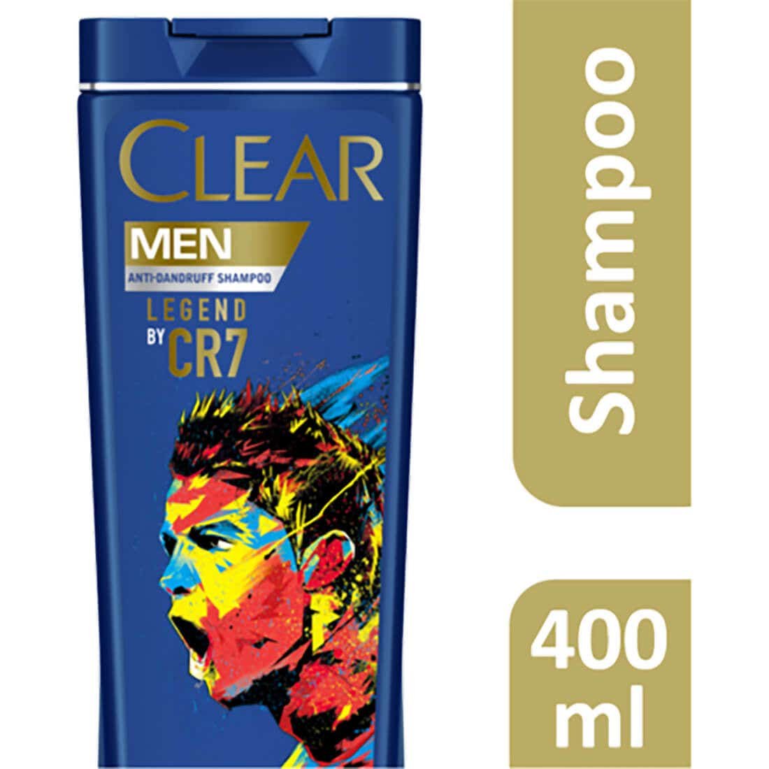 clear-shampoo-with-sea-salt-for-men-400-ml_1.jpg Clear Legend by CR7 Special Edition Shampoo for Men - 400ml - Image 1