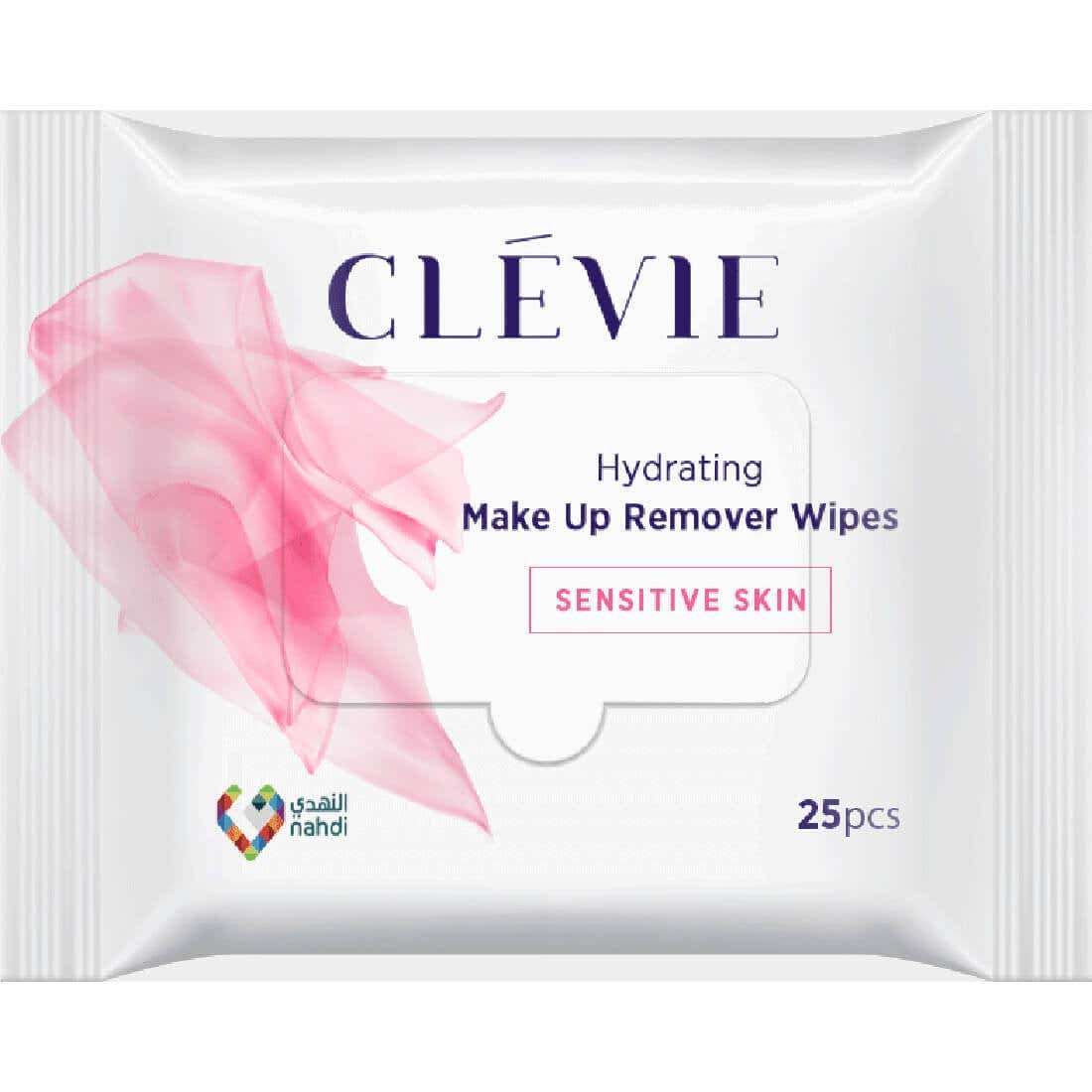 clevie-make-up-remover-wipes-sensitive-skin-25-pcs-1100x1100-1.jpg Clevie Makeup Remover Wipes for Sensitive Skin, 25 Pcs - Image 1
