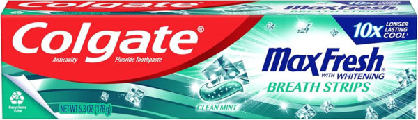 Colgate Max Fresh Clean Mint Toothpaste - Ultimate Freshness for Your Oral Health - Image 1
