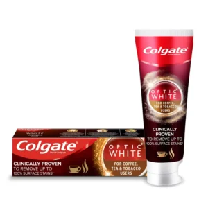 Colgate Optic White Toothpaste - For Coffee & Tea Drinkers 75ml