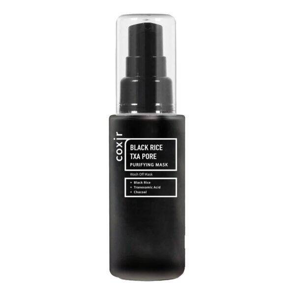 Coxir Black Rice Txa: The All-in-One Pore Purifying Mask - Image 1