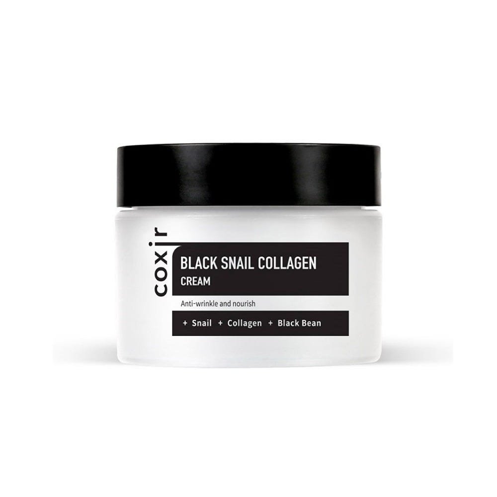 coxir-black-snail-collagen-cream-0yjpg.jpg Coxir Black Snail Collagen Cream: For Firm, Hydrated Skin - Image 1