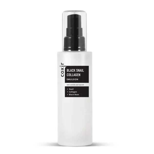 Coxir Black Snail Collagen Emulsion: Hydrate & Firm Your Skin - Image 1
