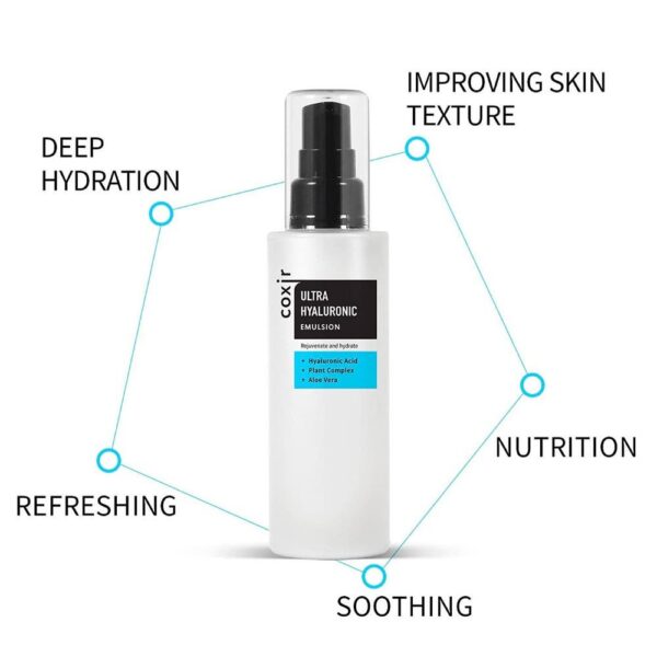 Coxir Ultra Hyaluronic Emulsion for Ultimate Hydration - Image 2