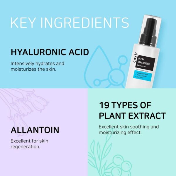 Coxir Ultra Hyaluronic Emulsion for Ultimate Hydration - Image 3
