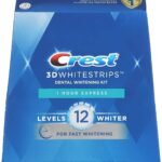 Crest 3D Whitestrips 1 Hour Express Whitening - 20 Strips