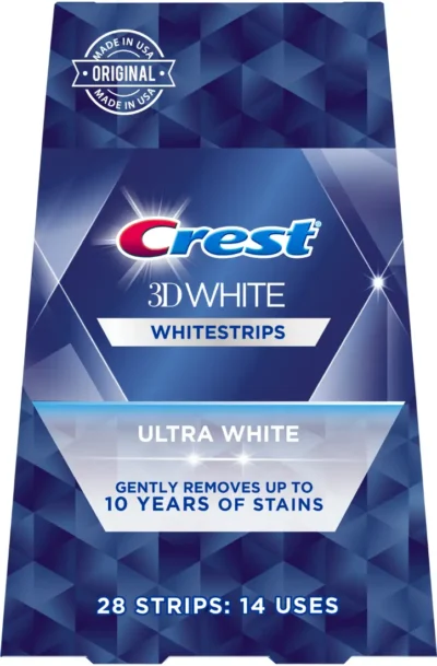 Crest 3D White Ultra White Whitestrips 28 Strips 14 Treatments