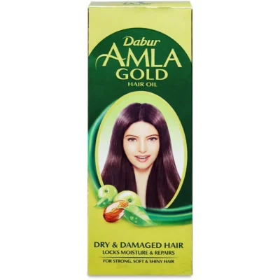 Dabur Amla Gold Hair Oil for Dry, Damaged & Treated Hair 300ml