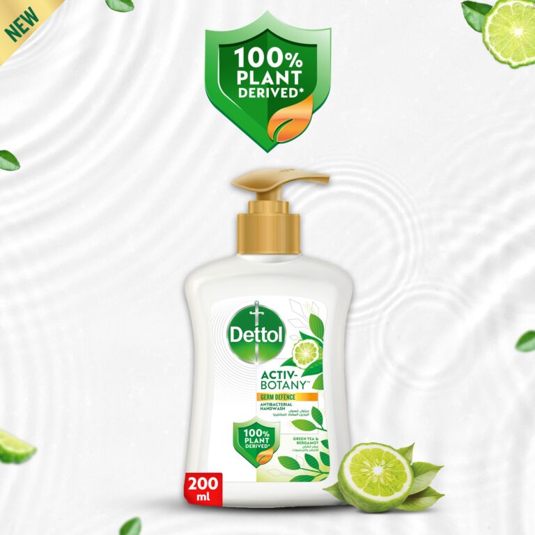 Dettol Active Botany Hand Wash Green Tea & Bergamot 200ml - Image 2