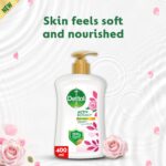 Dettol Active Botany Hibiscus & Rosewater Liquid Hand Wash 400ml - Image 3