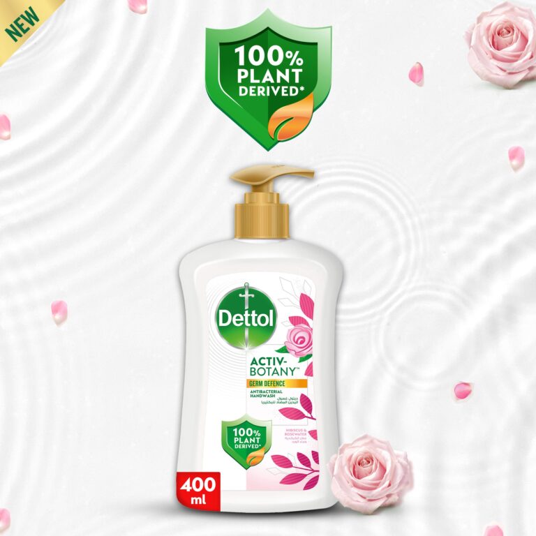Dettol Active Botany Hibiscus & Rosewater Liquid Hand Wash 400ml - Image 2