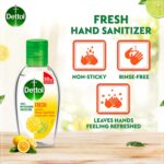 Dettol Instant Hand Sanitizer Gel Spring Fresh 50 ml - Instant Protection Anywhere - Image 4