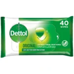 Dettol Antibacterial Antiseptic Wipes - 40 pcs