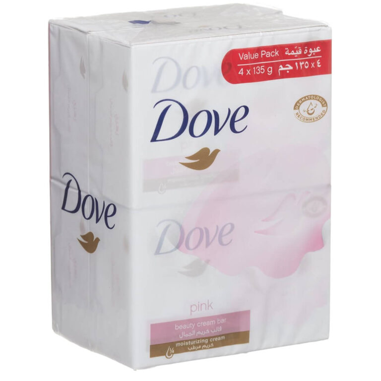 Dove Pink Beauty Bar - Promotional Pack (4 x 135 Gm) - Image 2
