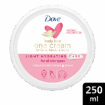 Dove Body Love Light Hydrating Care Cream 250ml