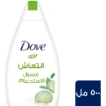 Dove Go Fresh Body Wash, Cucumber & Green Tea, 500ml | Soft & Refreshing Skin