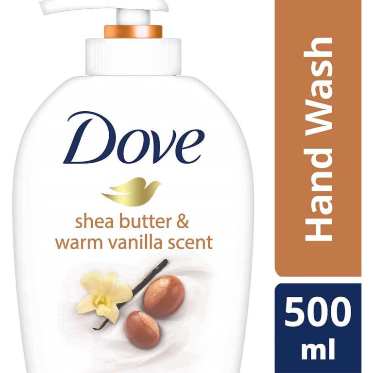 Dove Nourishing Hand Wash Shea Butter & Vanilla Scent - Luxurious Care 500ml - Image 1