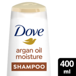 Dove Argan Oil Shampoo for Dry Hair Moisture - 400ml