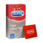 Durex Feel Thin Condoms - 12 pcs