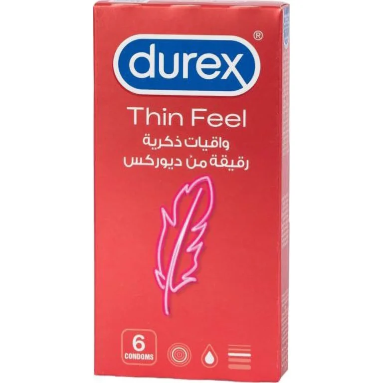 Durex Thin Feel Condoms 6 Pcs - Image 1