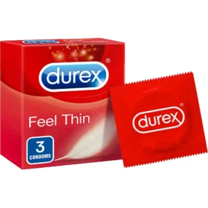 Durex Featherlite Ultra Thin Condoms - 3 pcs