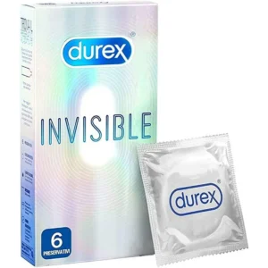 Durex Invisible Extra Sensitive Condoms - 6 Pcs