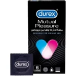 Durex Mutual Pleasure Condoms 6 Pcs - Enhance Thrills for Both