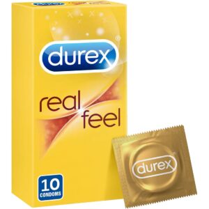 Durex Real Feel Condoms 10 pcs - For an Enhanced Sensual Experience