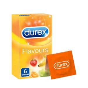 Durex Select Fruit Flavored Condoms - 6 pcs for a Refreshing Experience