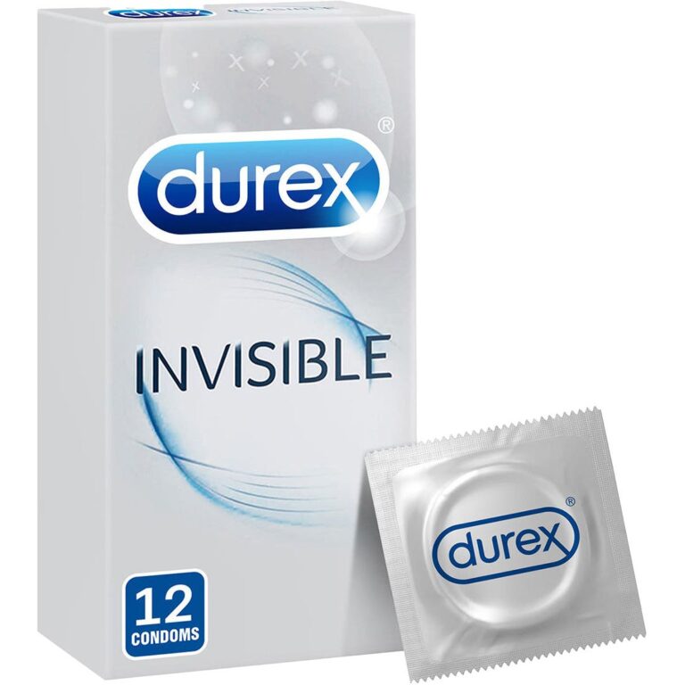 Durex Invisible Extra Thin Condoms - 12 pcs Pack - Image 1
