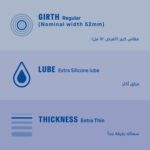 Durex Invisible Extra Thin Condoms - 12 pcs Pack - Image 2