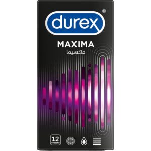 Durex Maxima Condoms 12 pcs: Long-Lasting Pleasure & Safety